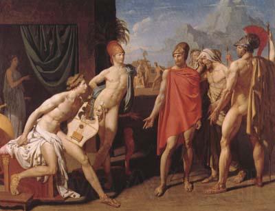 Jean Auguste Dominique Ingres Achilles Receives the Envoys of Agamemnon (mk04)